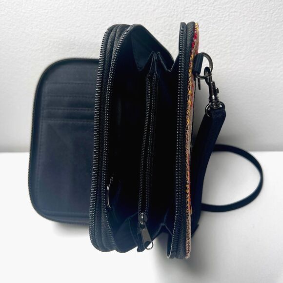 Pendleton Crossbody Wallet Purse – Wool Jacquard Southwest Pattern - Picture 7 of 8